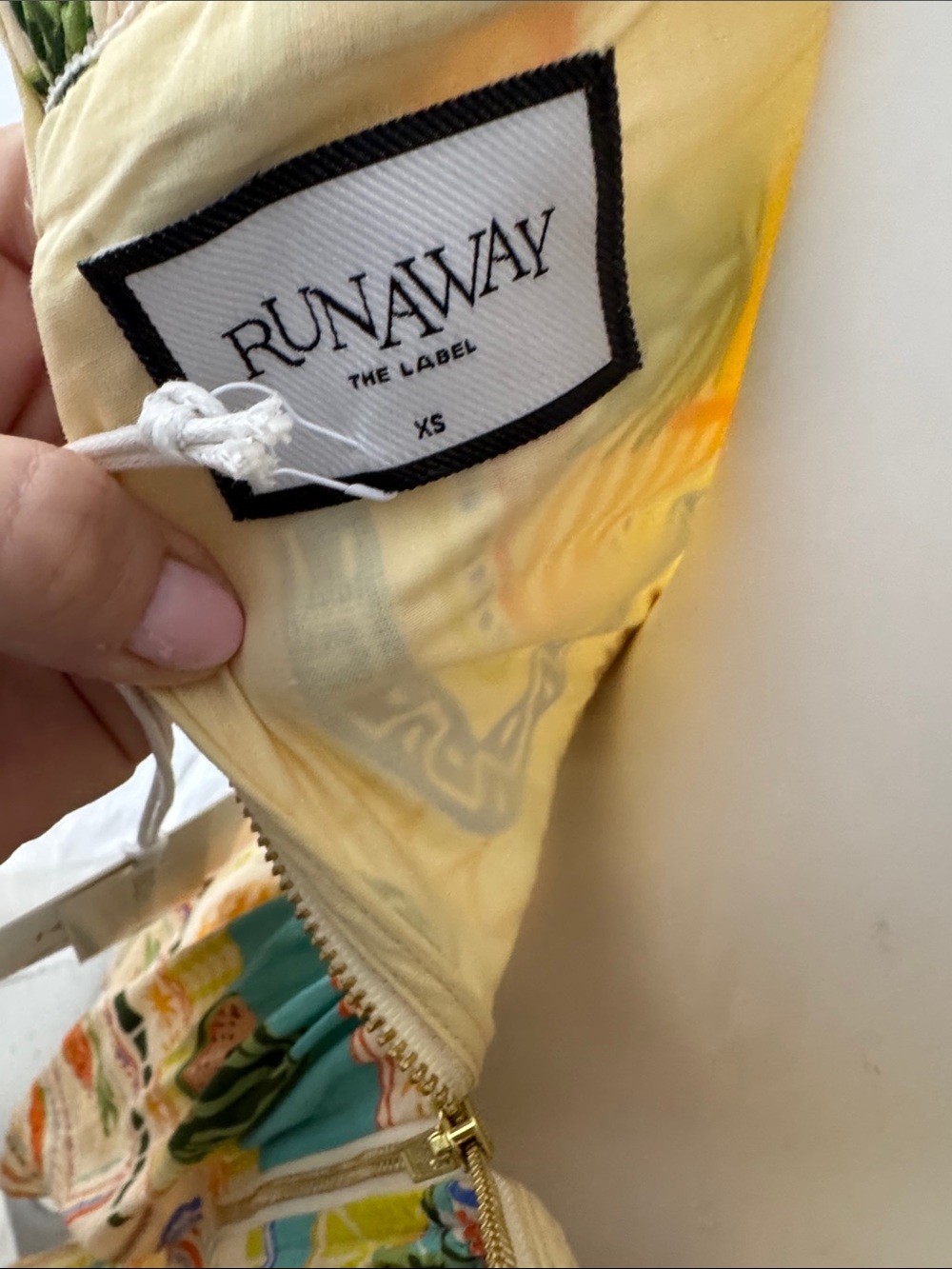 NWT Petal & Pup x Runaway The Label Madeira Dress Agata Fruit Print XS - Picture 6 of 16